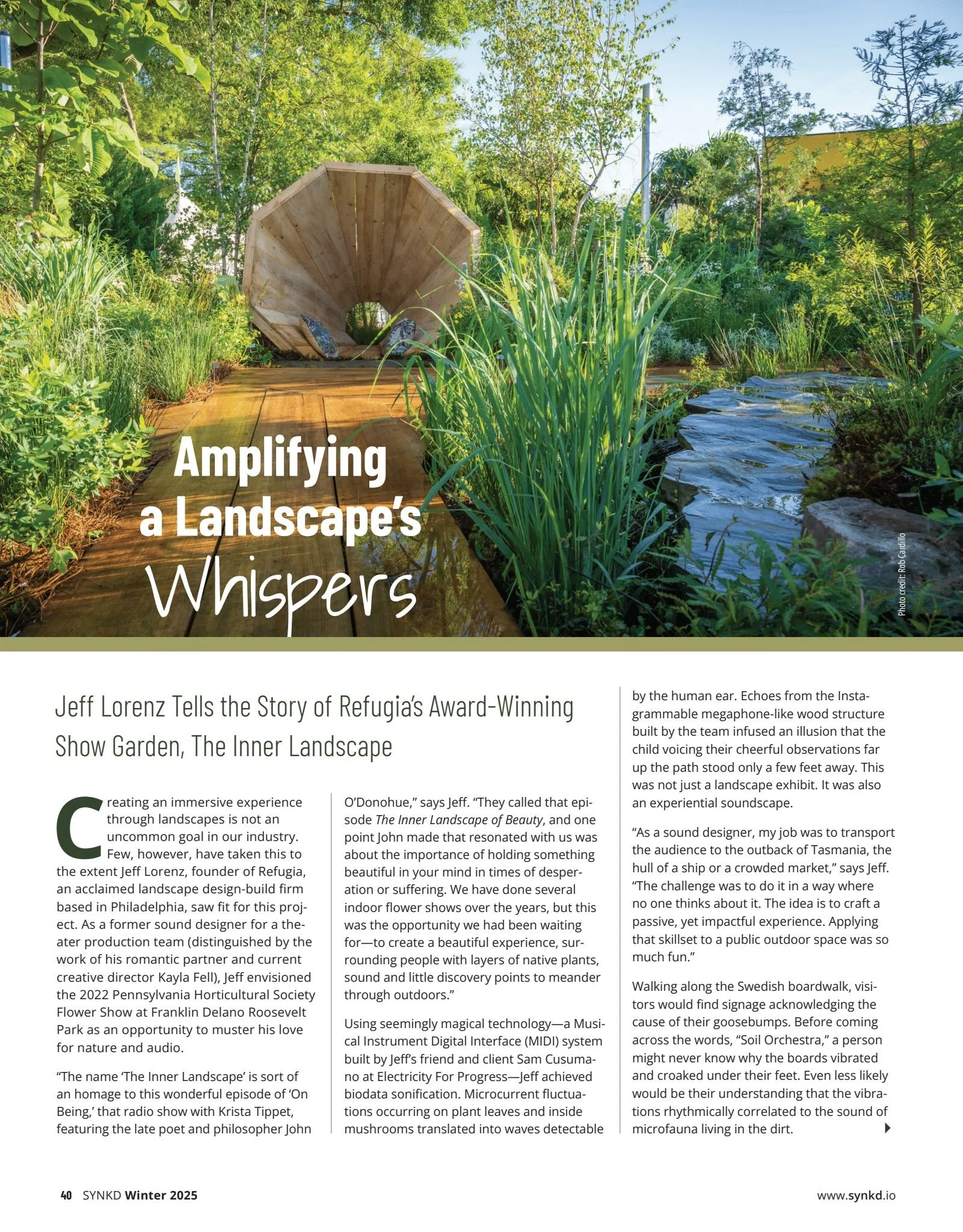 SYNKD Winter 2025 Issue