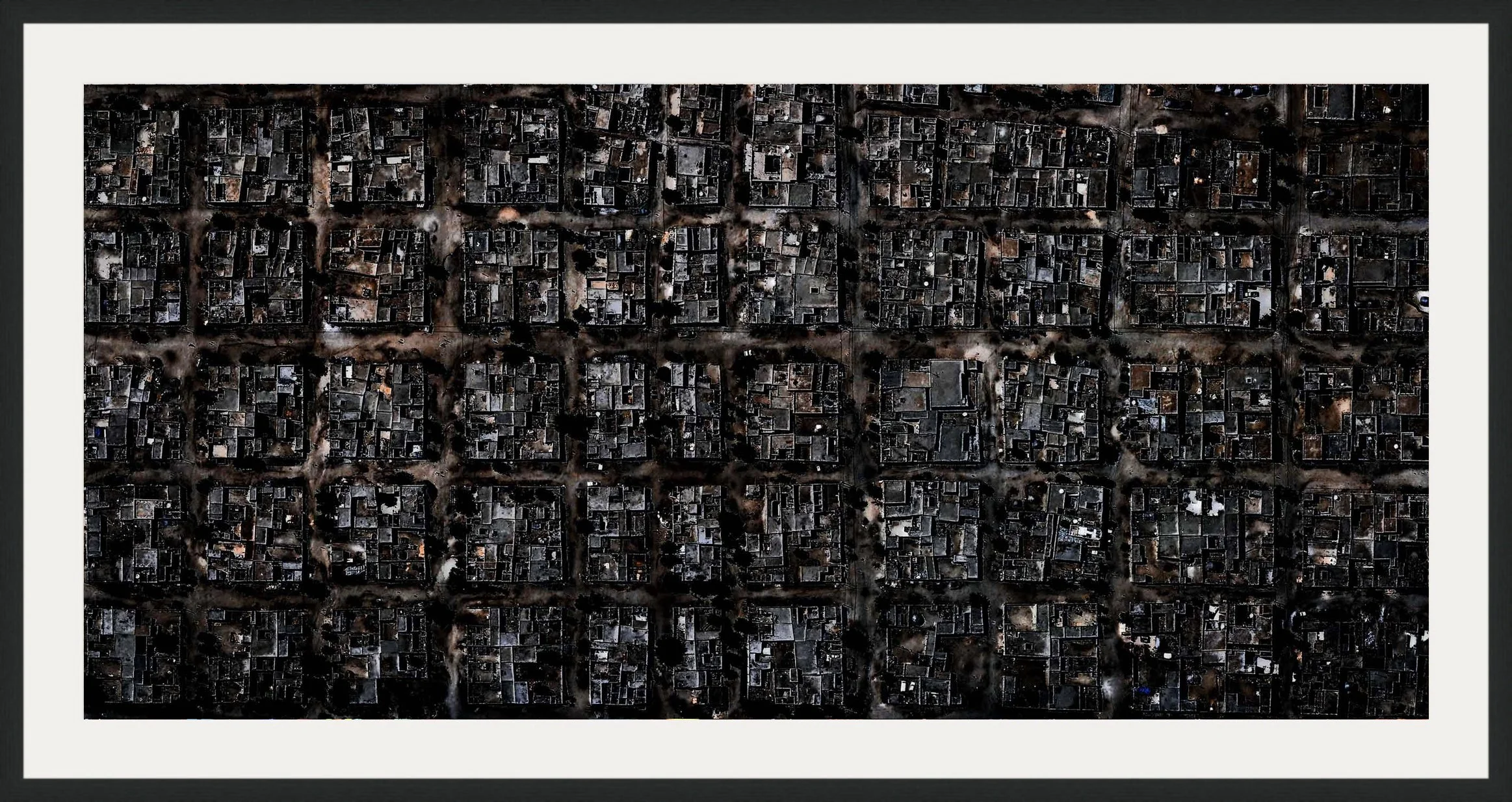 Black Frame With Mat