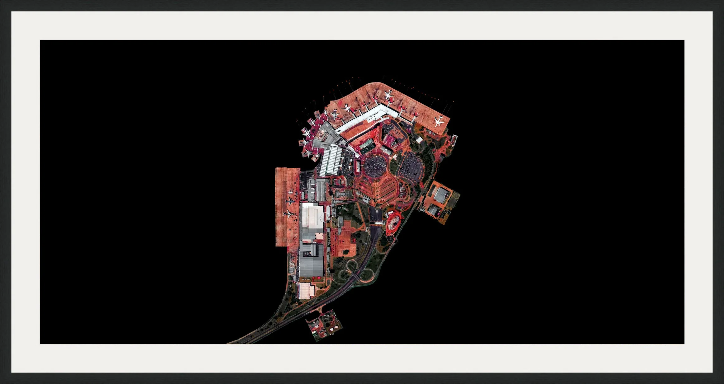 Black Frame With Mat