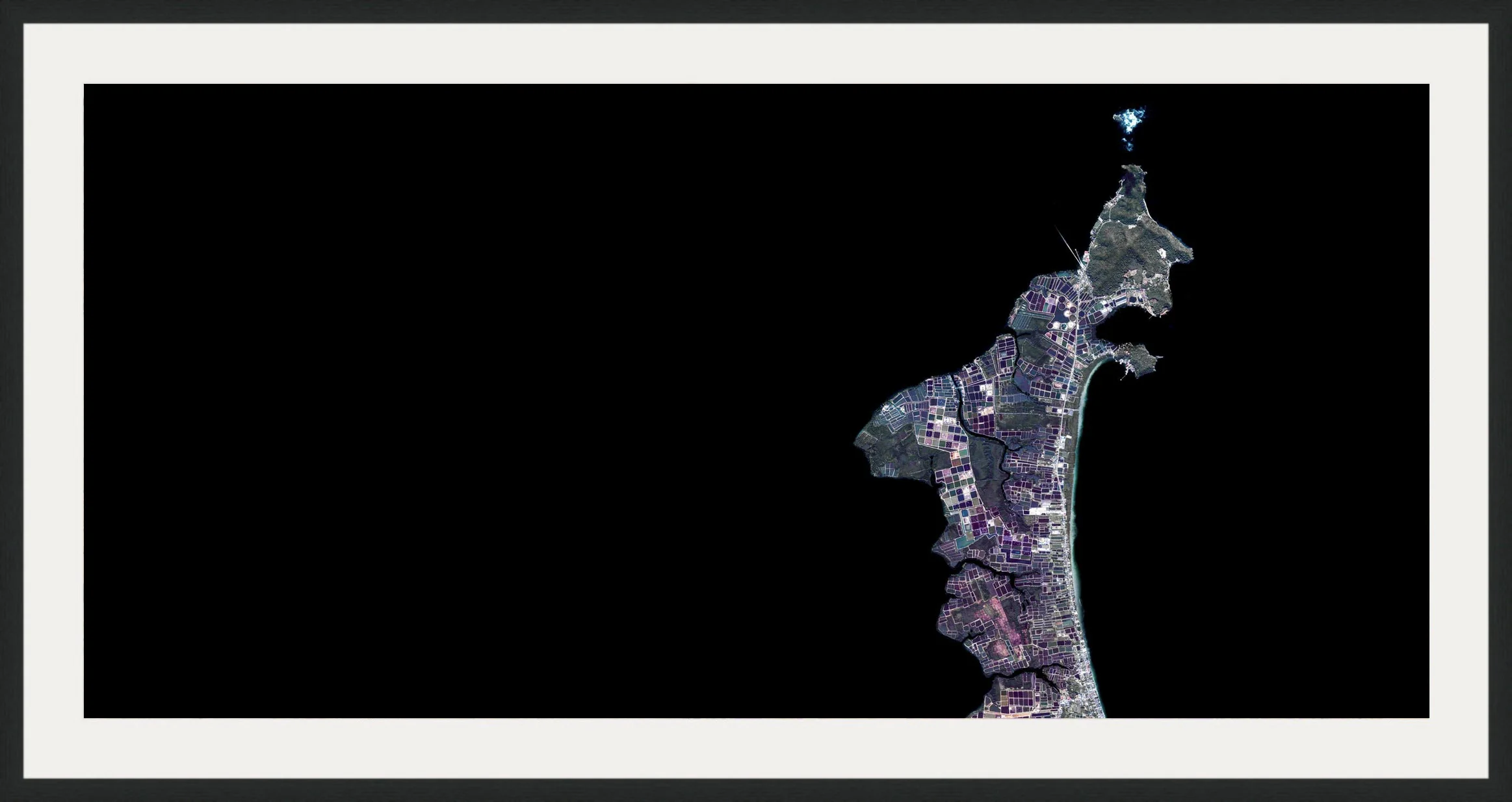 Black Frame With Mat