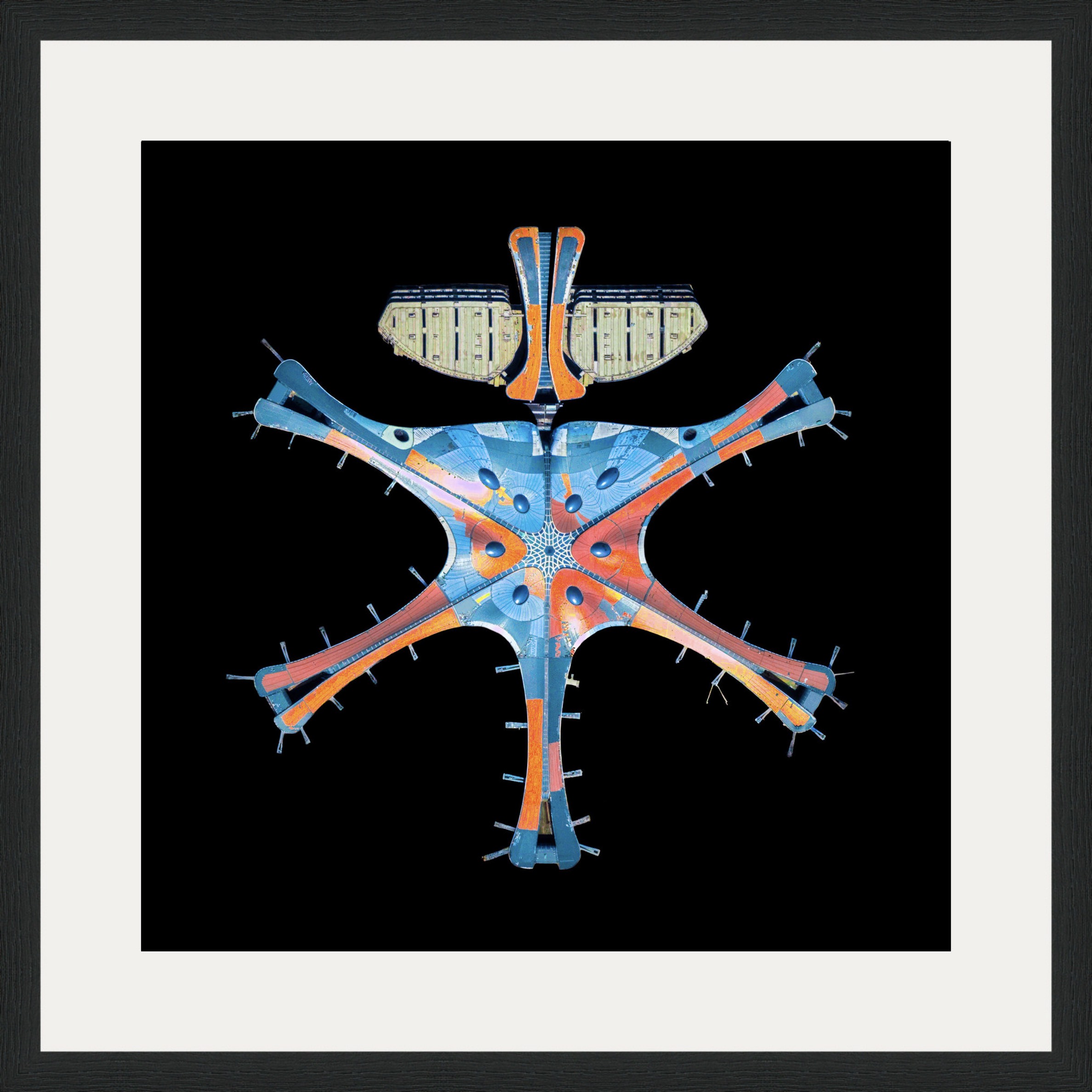 Black Frame With Mat