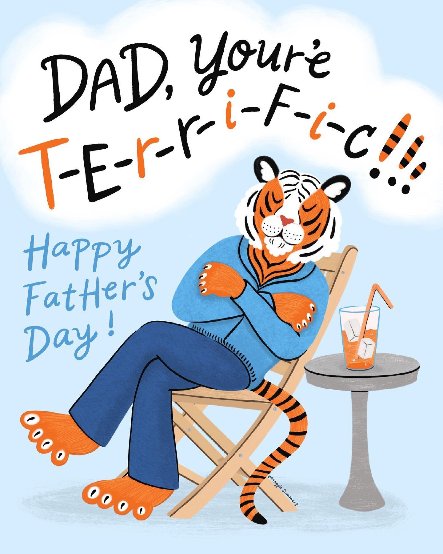 Happy Father&rsquo;s Day to all the the Dad&rsquo;s out there, especially the Terrific ones in my life❣️▫️.
#fathersday #happyfathersday #youreterrific #weloveyou #dadsday