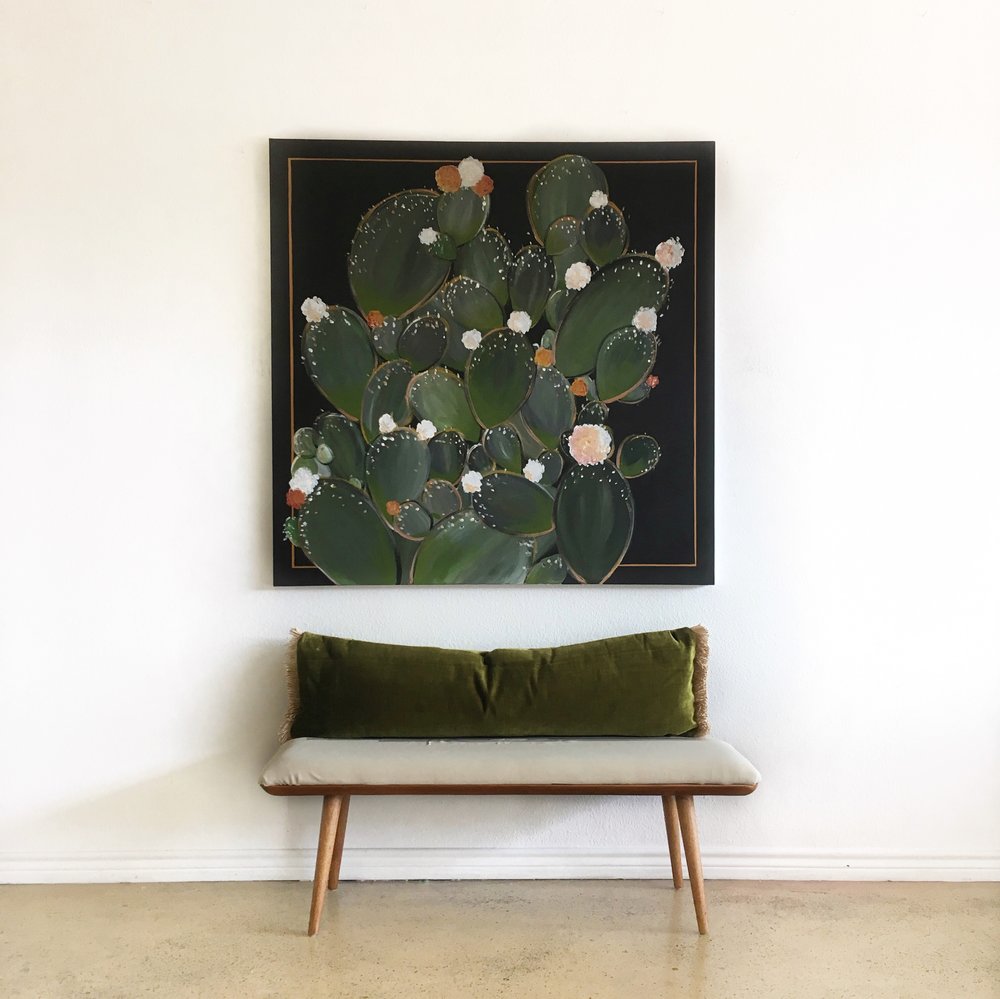 "Prickly Pear" Giclée Canvas Print 