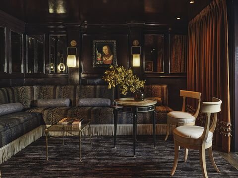  Design: “A Lounge Of One’s Own”,  Liz McPhail Interiors   // Photo:  Stephen Karlisch  