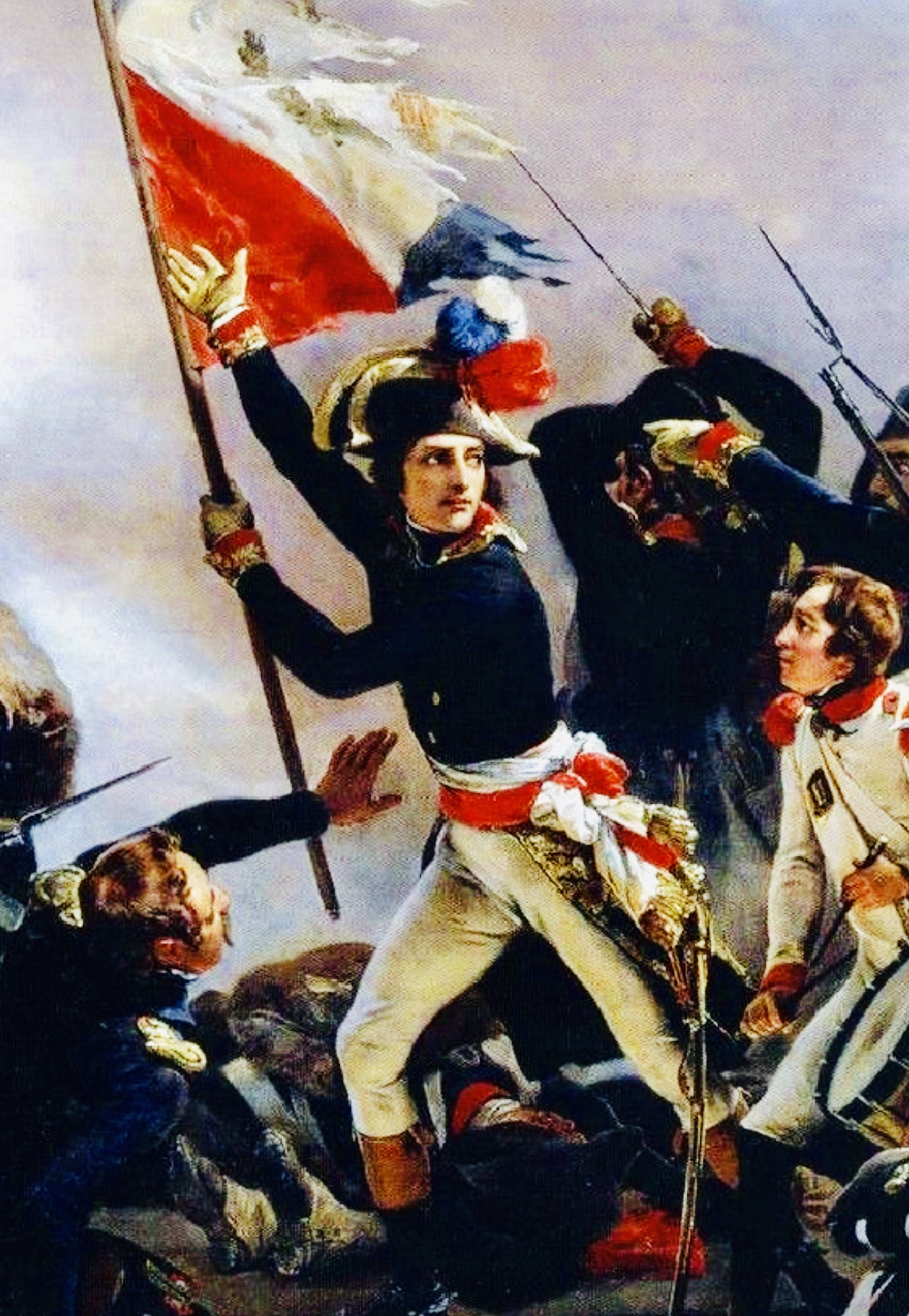Время и французы. Наполеон Бонапарт французская революция. Наполеон Бонапарт в 1789 году. Наполеон Бонапарт на Аркольском мосту. Наполеон битва на Аркольском мосту.