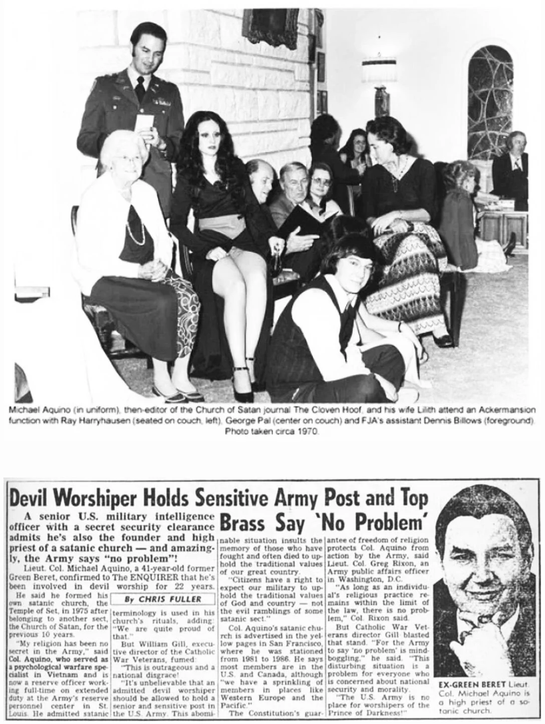 Not one but two obvious agents sent to me referenced Michael Aquino without me even bringing his name up. In the beginning when agents approached me from behind their computer screens, they would pretend they are my friend and talking about Michael Aquino in a derogatory manner seems to be a trick they both independently selected to try on me which I found somehow telling. These occurrences made me wonder what role, if any, Michael Aquino is or was playing in the constant harassment that I’ve been facing since 2018. It turns out that Michael Aquino’s name also comes up later on in this very book. I frequently bring up names on this blog that I believe to be behind the illegal barrage of harassment that I have been fending off since 2018. It’s up to the reader to decide whether or not I have been persuasive.