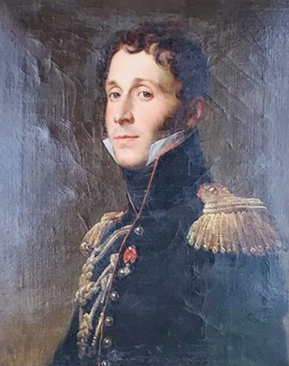 Widely believed to be Talleyrand’s natural son, Charles de Flahaut. Was he a royalist infiltrator? You will know him by his actions.