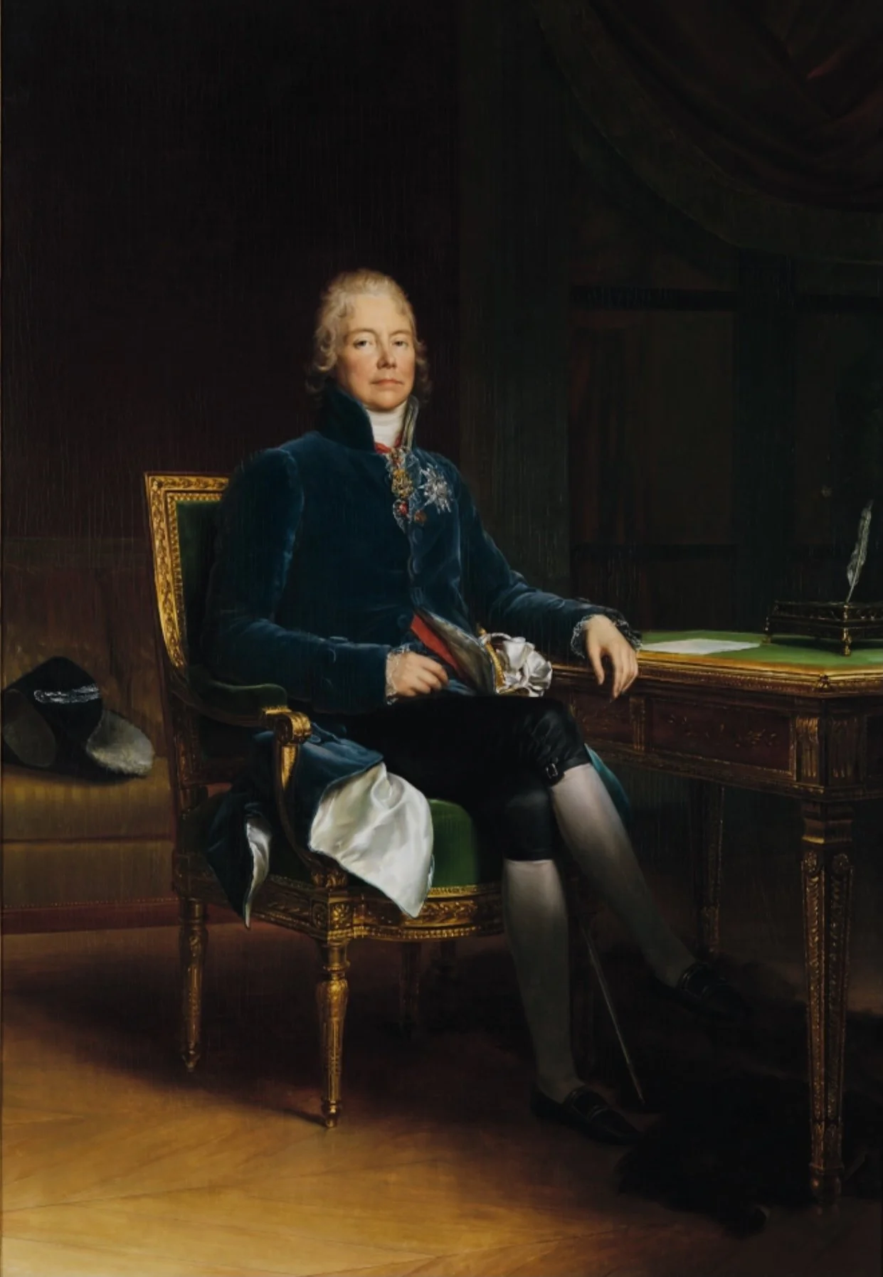 Talleyrand who always got away with everything. Does that remind you of anyone? Perhaps they both work or worked for the same group.