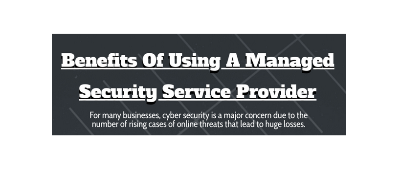 Benefits of Using A Managed Security Service Provider - Infographic