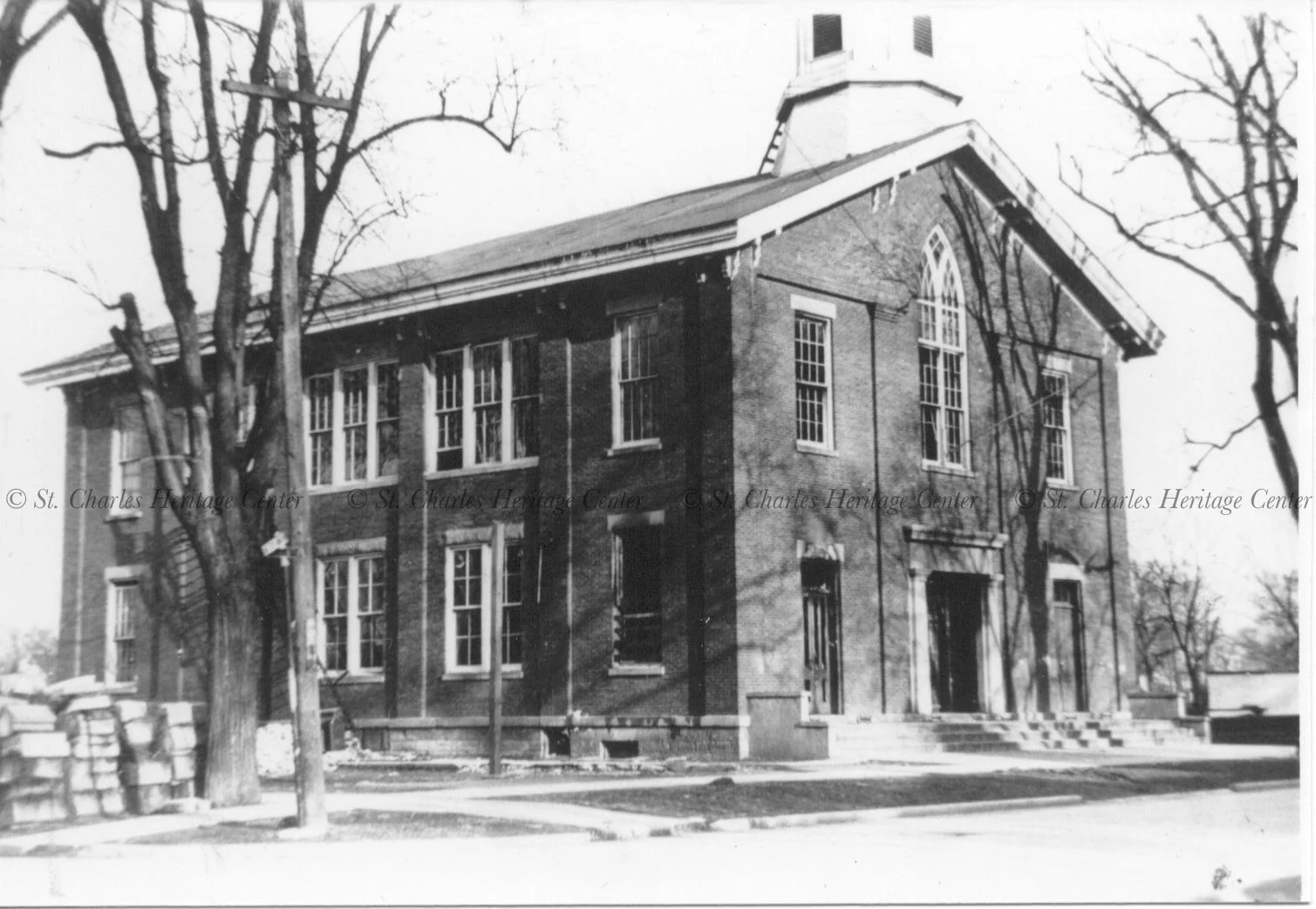 The old East Side School