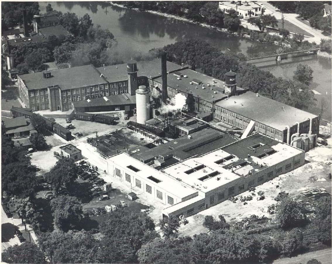 Aerial View of Howell Company