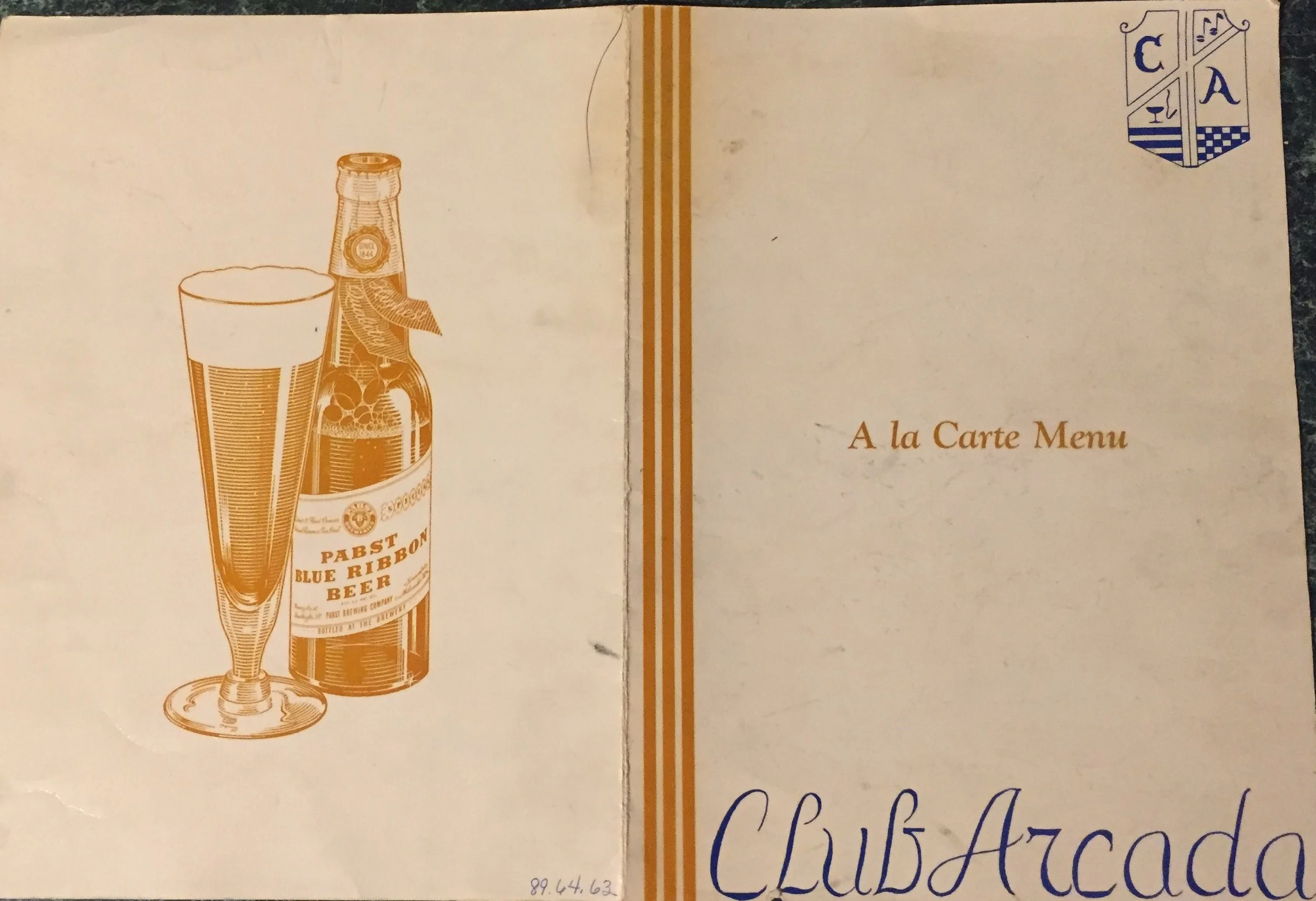 Club Arcada menu front.JPG