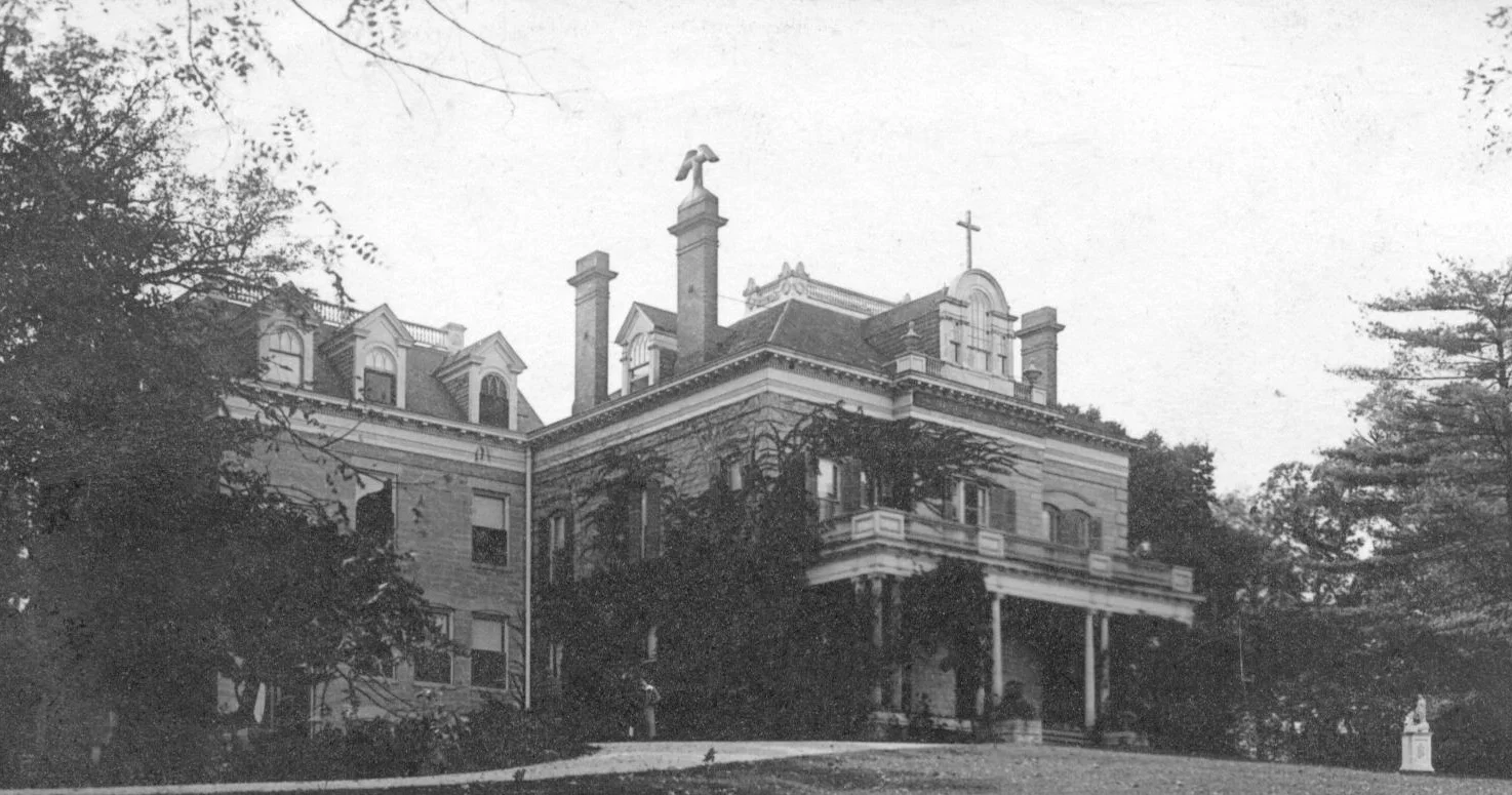Built by John Farnsworth in 1860, this house remained in the Farnsworth family until 1879 when the family moved to Chicago.
