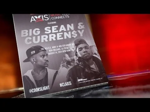 Big Sean and Curren$y Converge in NOLA for Coors Light Axis