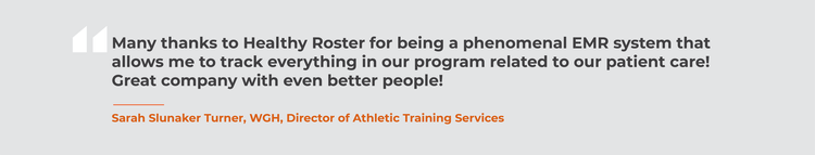 Athletic Training Reporting | Sports Medicine Reports | Fast Easy ...