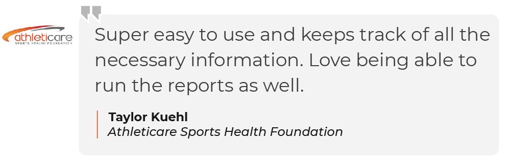 Athletic Training Reporting | Sports Medicine Reports | Fast Easy ...
