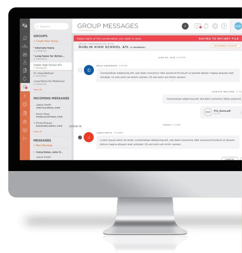 Workplace EMR Features — Healthy Roster