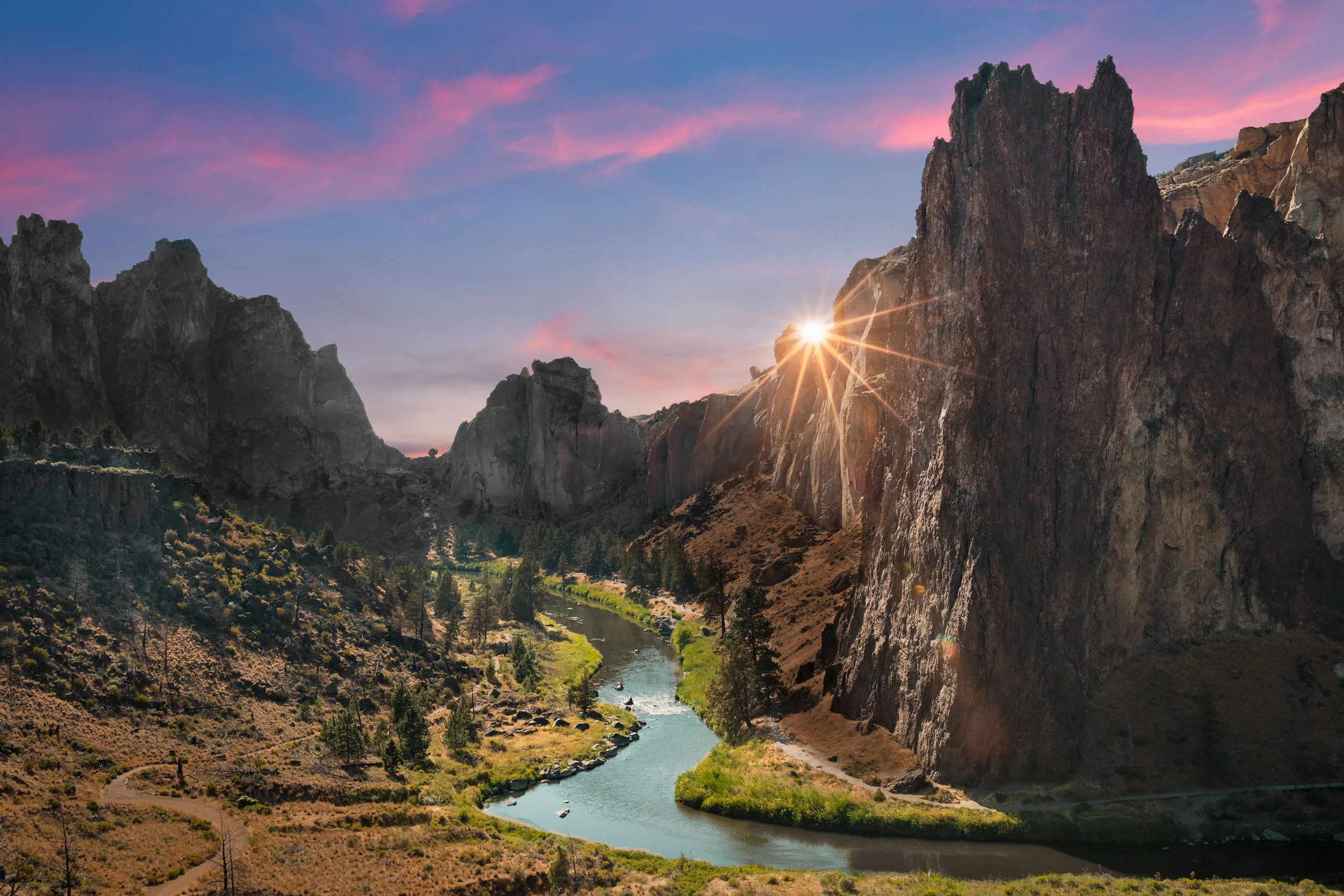 Kiss of Light | Smith Rock, Oregon
