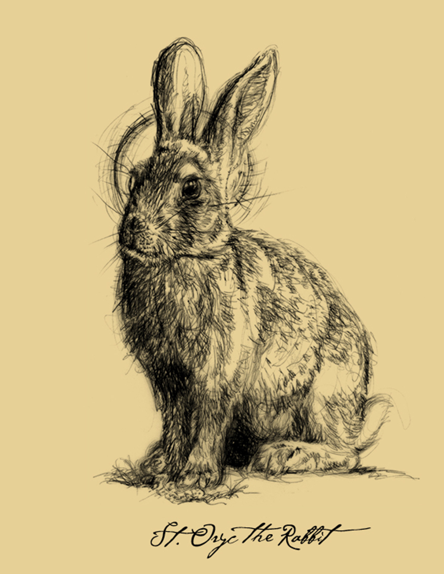 St. Oryc the Rabbit. Always welcoming, friendly and worth getting to know.