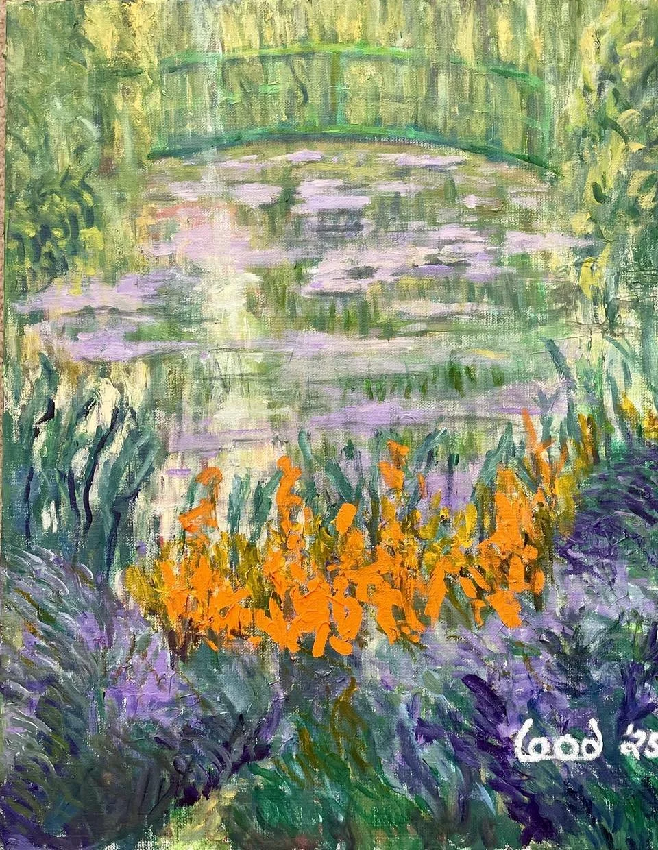 ‘Auvergne Monet Jardin Pont’