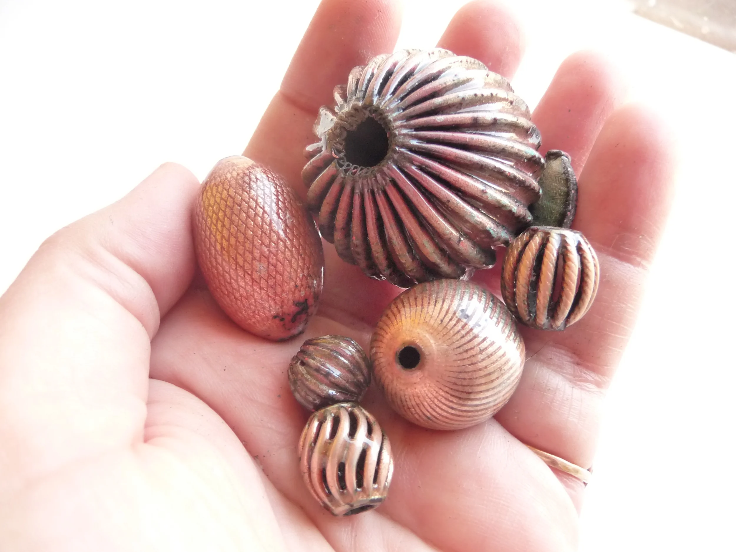 Experiments in Enamel Beads