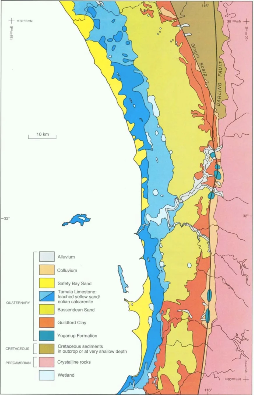 Geomorphology of Swan Coastal Plain — Garry Middle (VisionEnvironment)