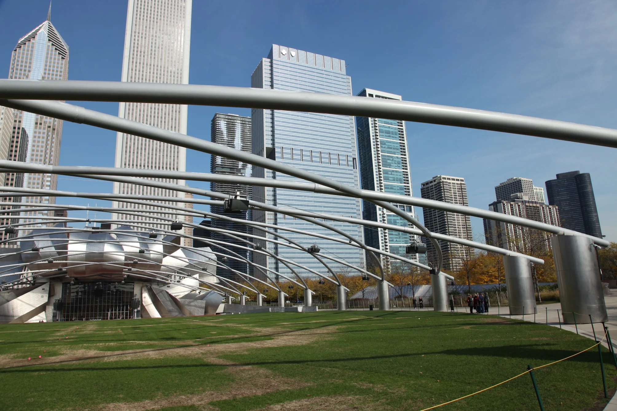 Fig 15: Jay Pritzker Pavilion Amphitheater in Millennium Park, Chicago