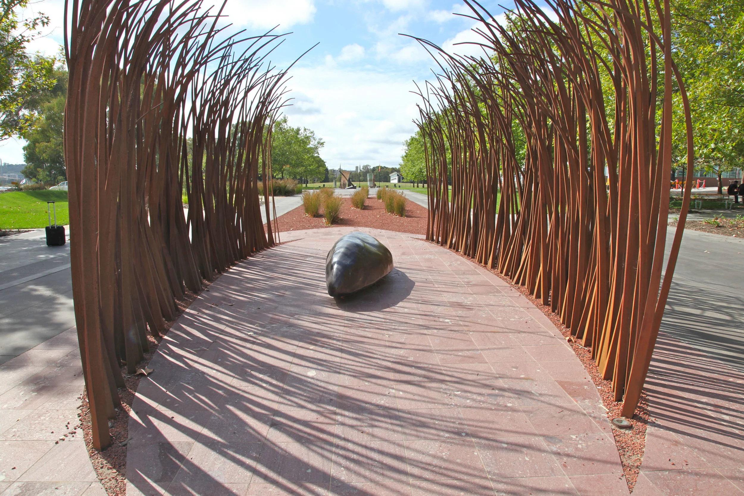 Fig 39: A section of the Reconciliation Place within broader Parliamentary Zone in Canberra – an acquired place with significant cultural meaning