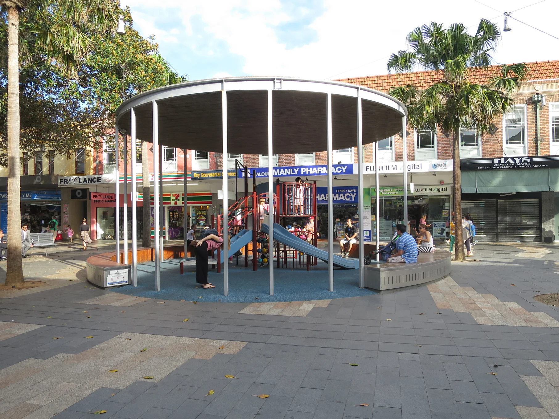 Fig 11: Playground in Manly shopping mall