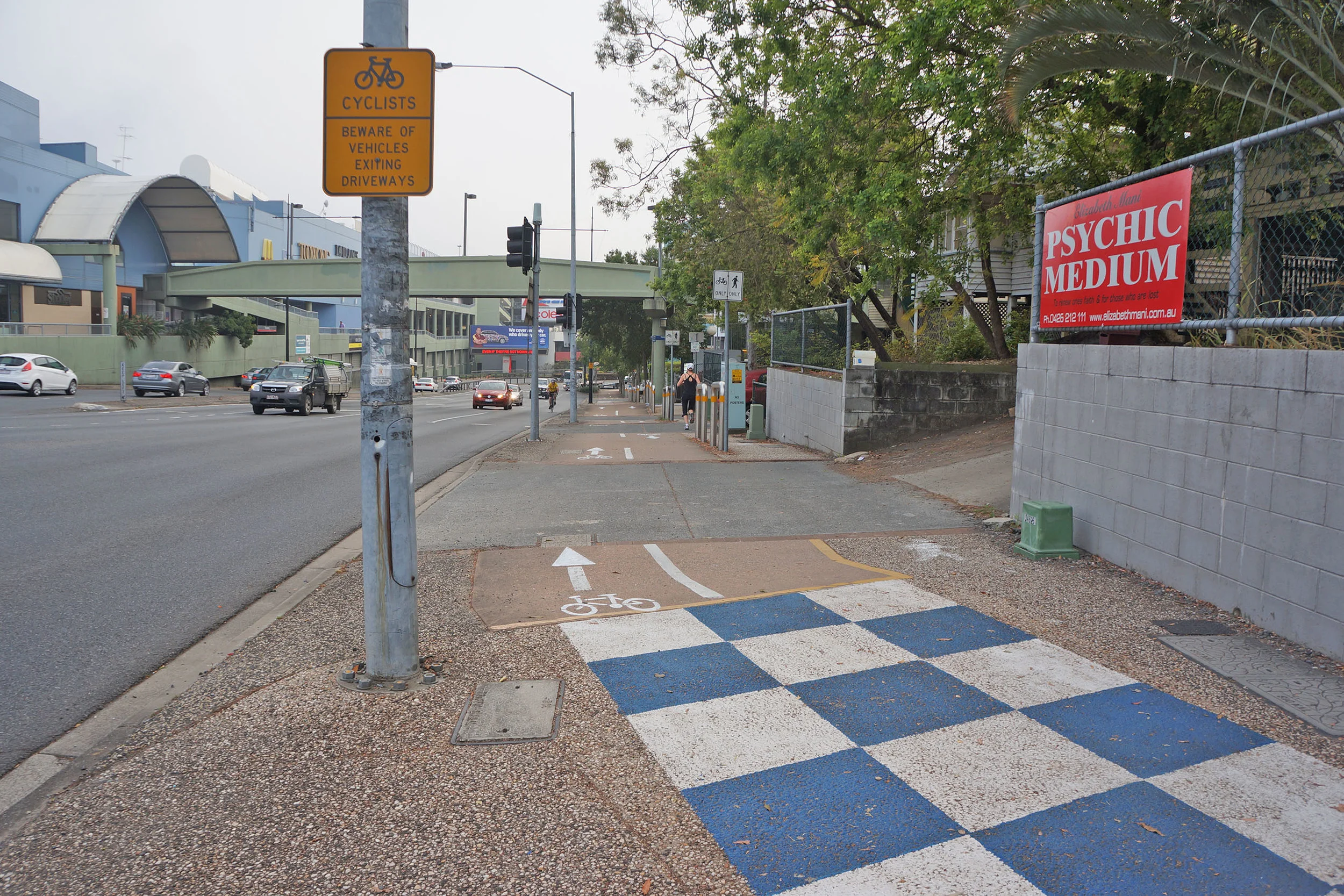 Fig 35: Road verge in inner Brisbane