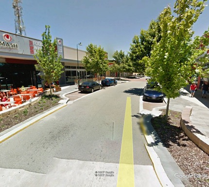 Fig 6: Street view of Rockingham City Shopping Centre ‘main street’
