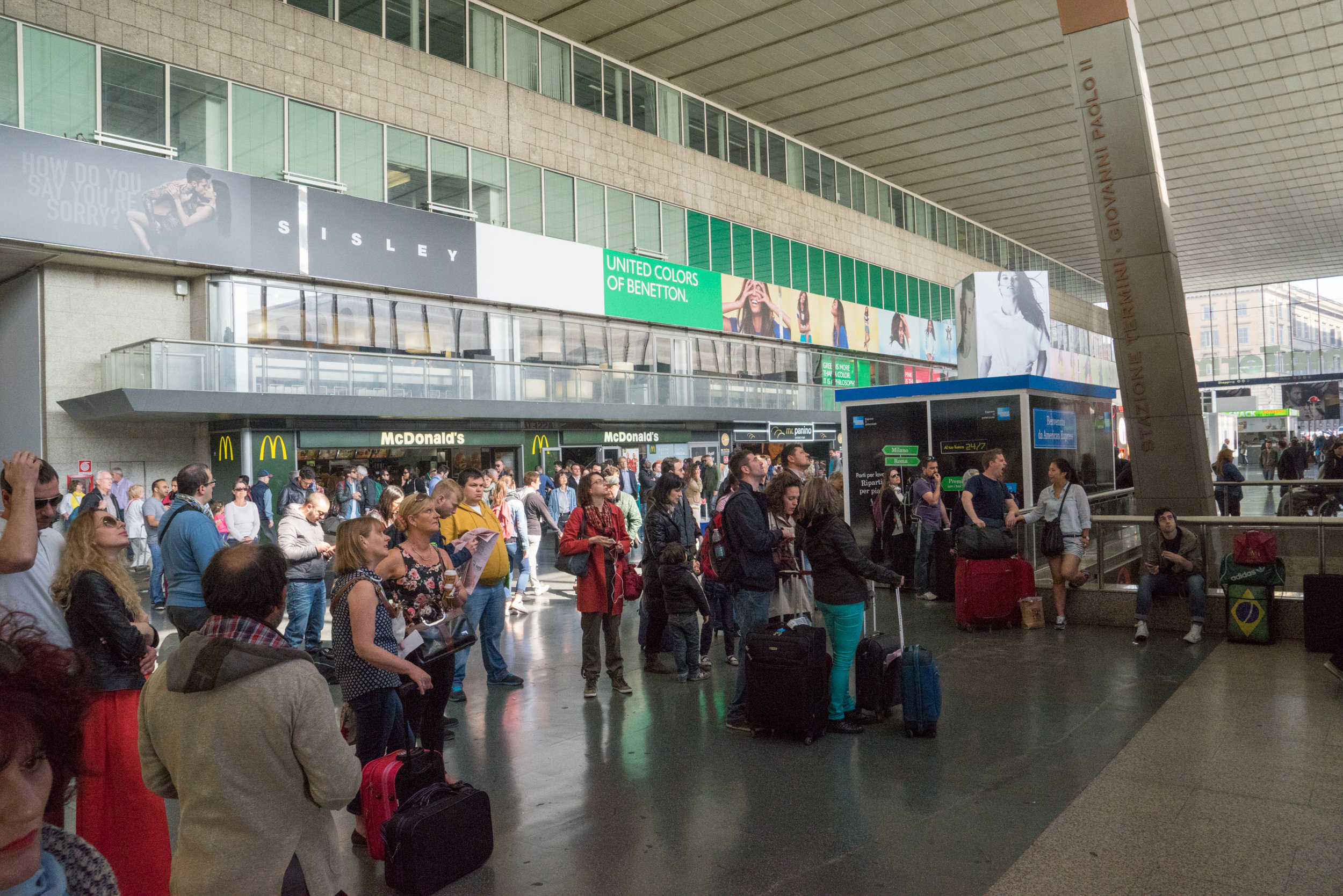Fig 7: Florence train station