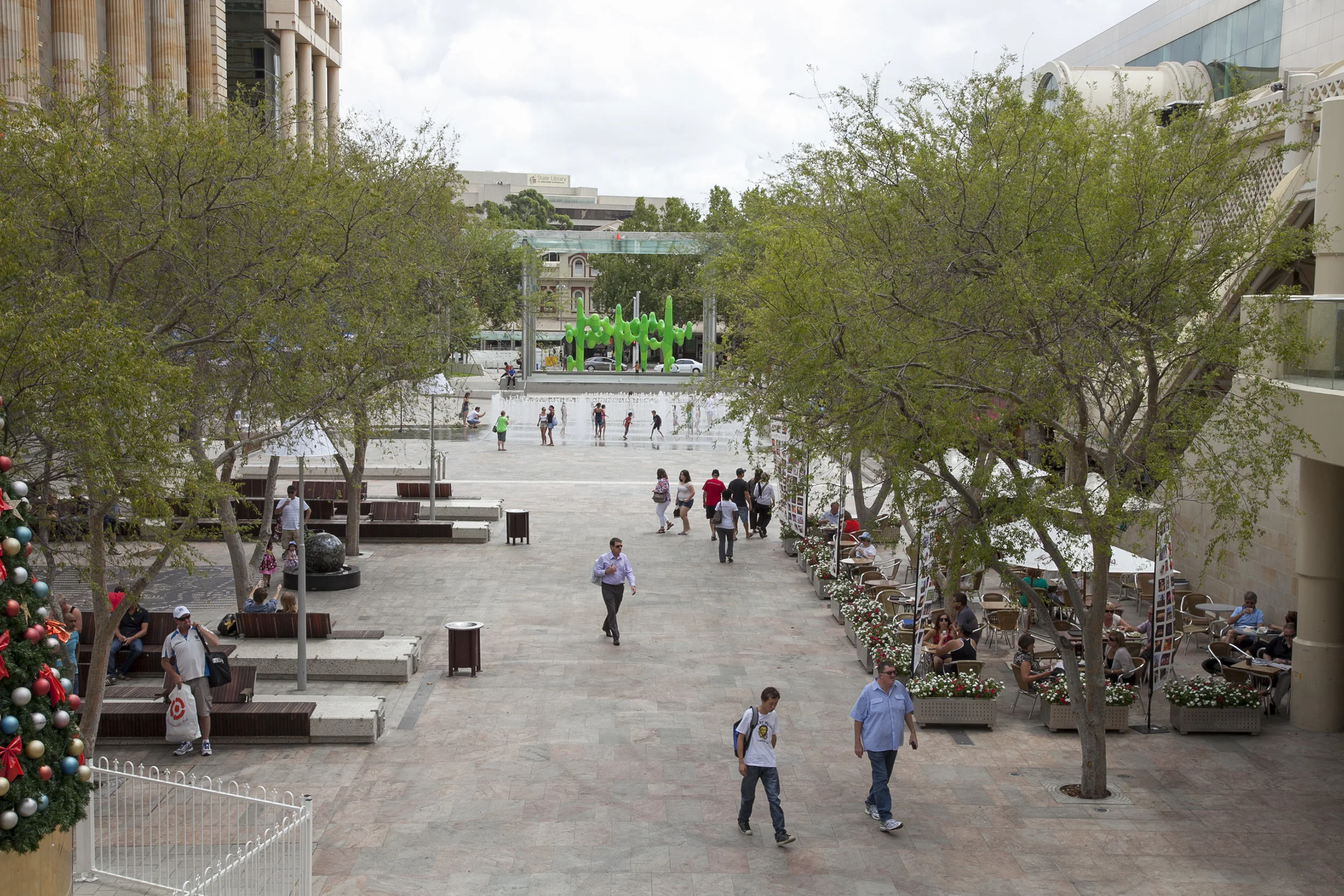 Fig 3: Forrest Place – view from southern end looking north