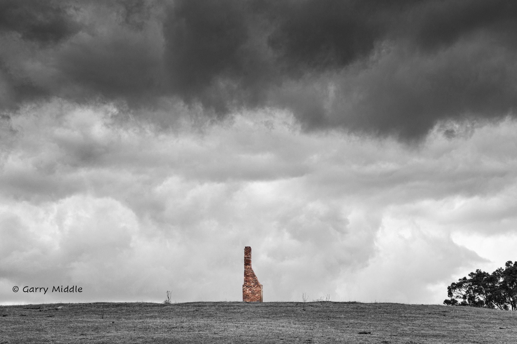 Medium_Lone chimney B&W coloured.jpg