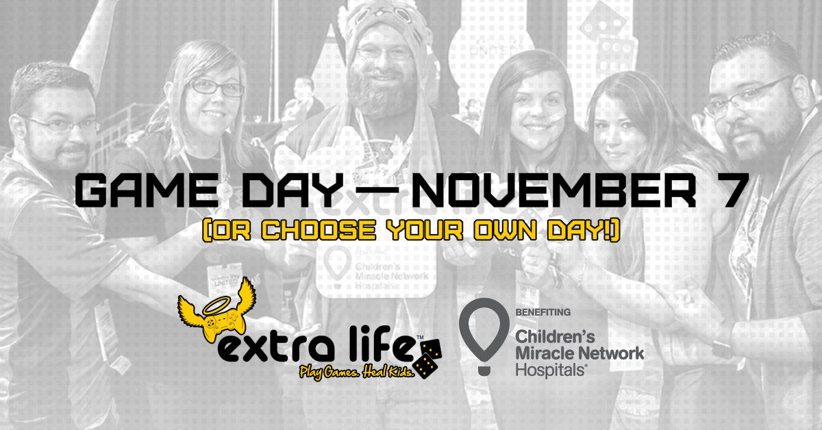 Donate in support of Extra Life 2020!