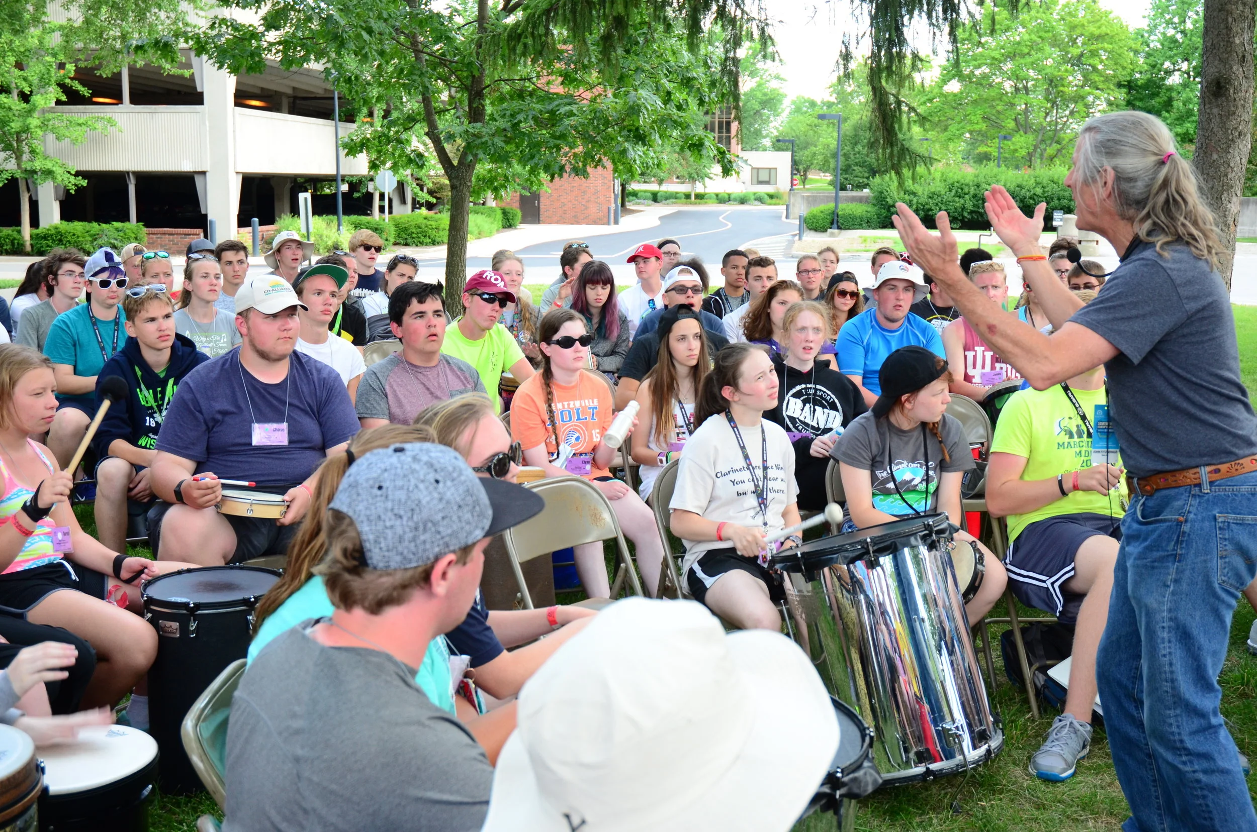 Leadership retreat for teens