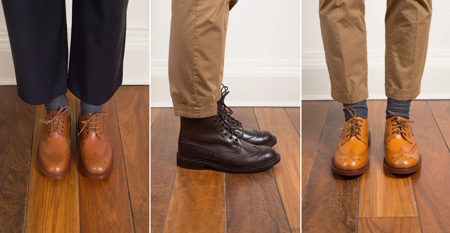 trickers sample sale