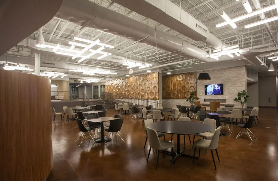  the company break room can host all of AAC employees 