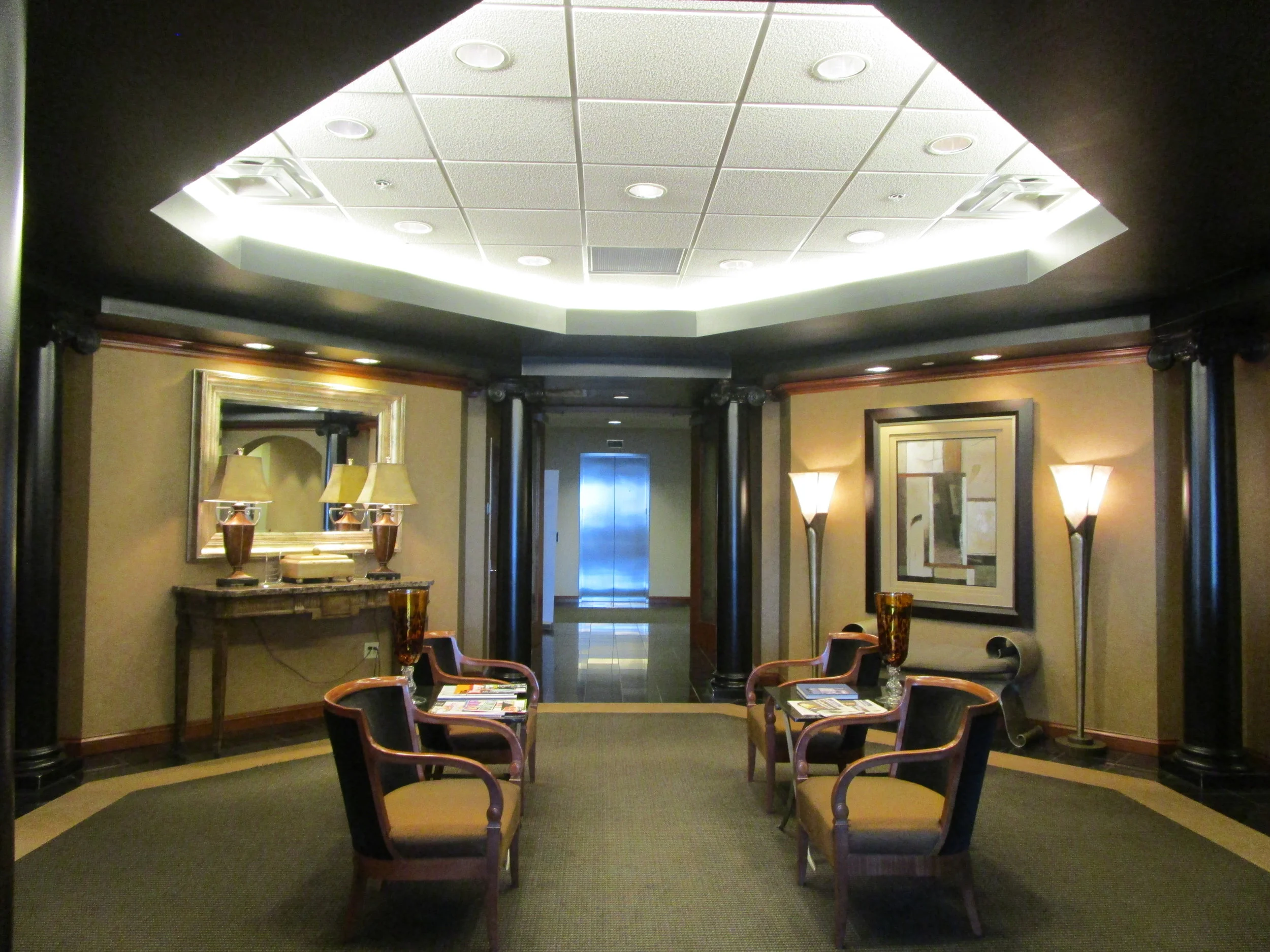 existing main lobby