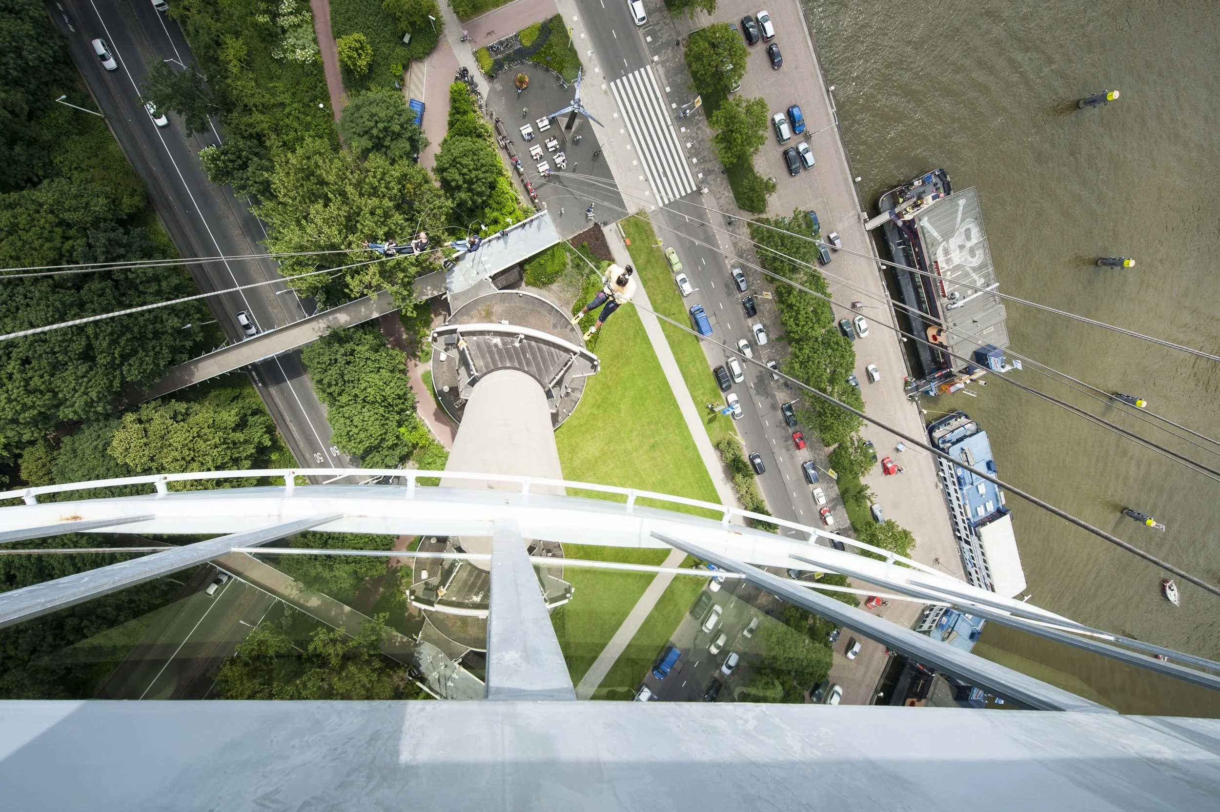Abseilen Euromast