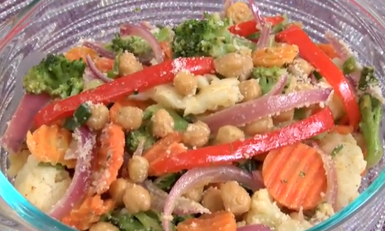 Ensalada de garbanzos Casera