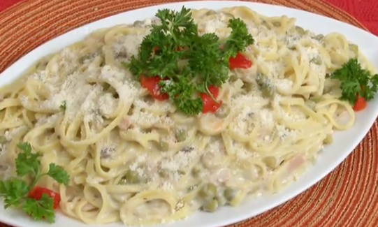 Guisantes a la crema Casera