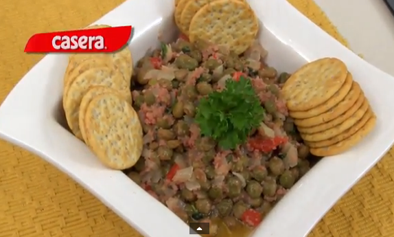 Dip de gandules Casera