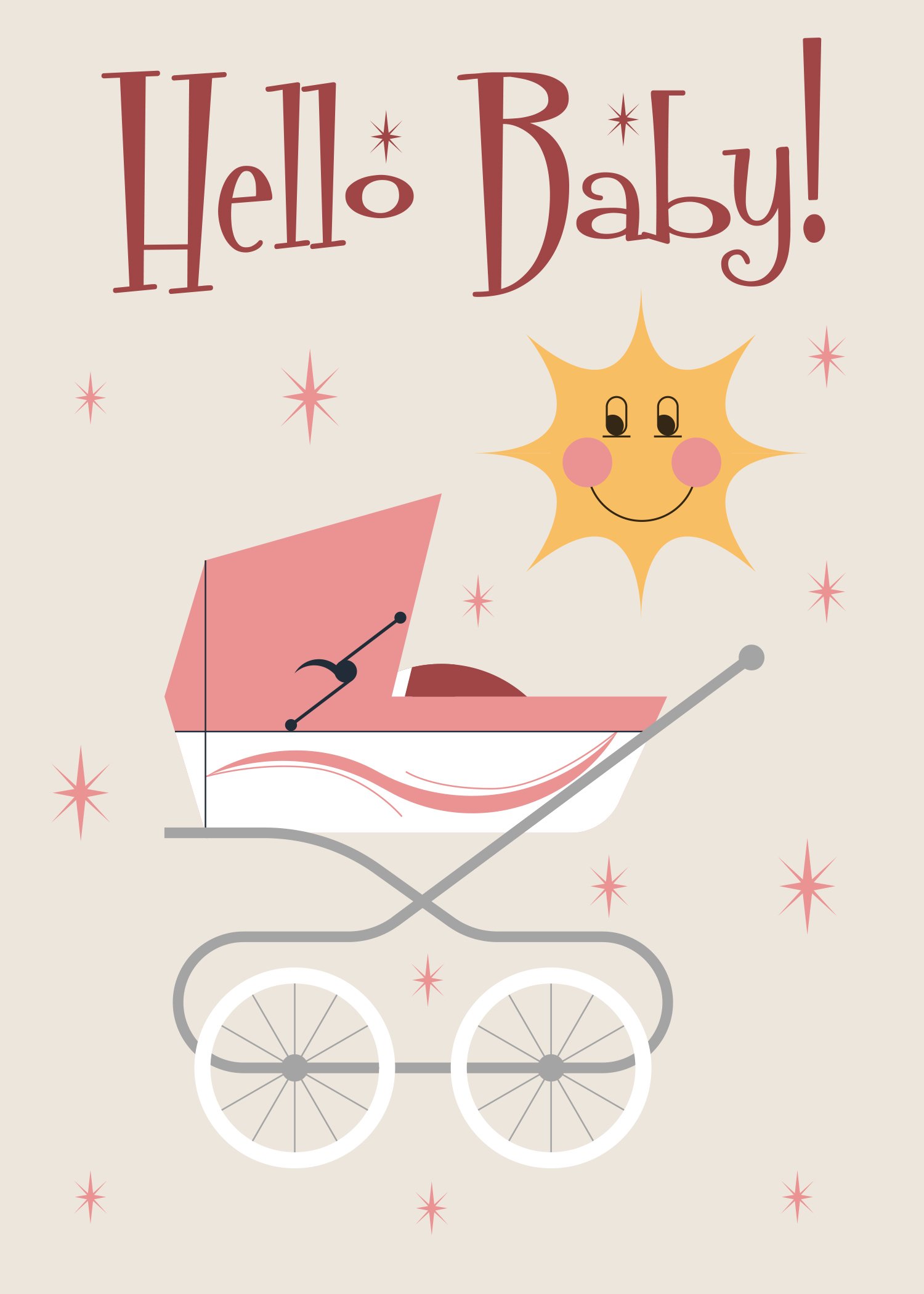 Hello Baby Card Baby Carriage2.jpg