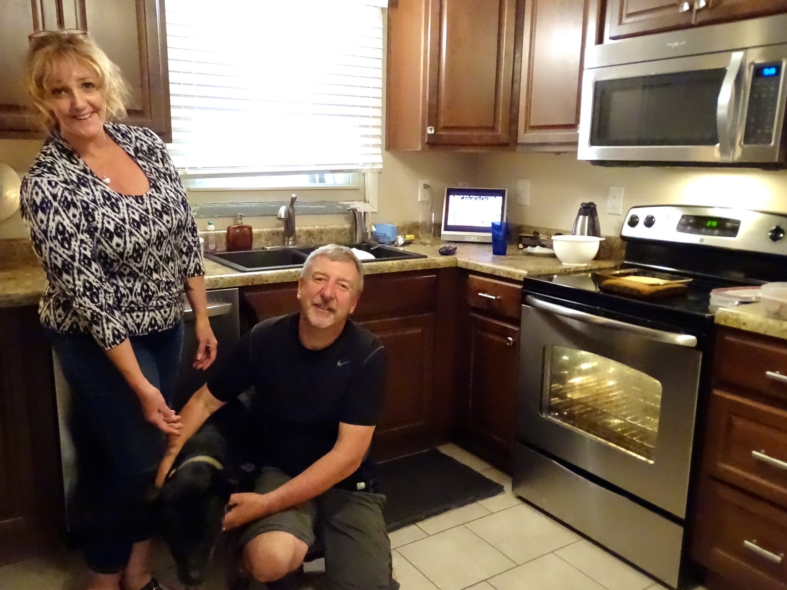 Keith and his cousin Connie.