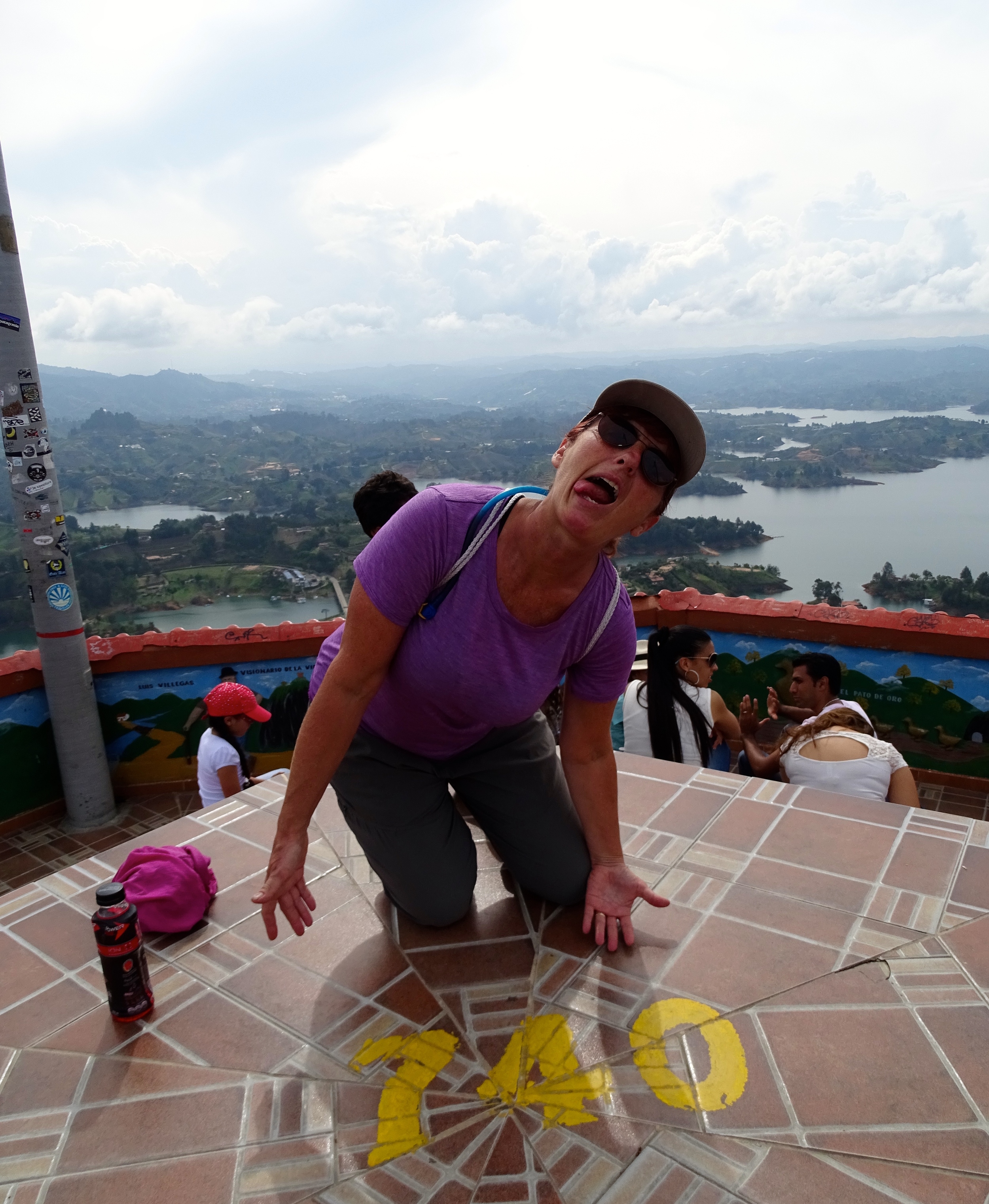 The top of El Peñon.