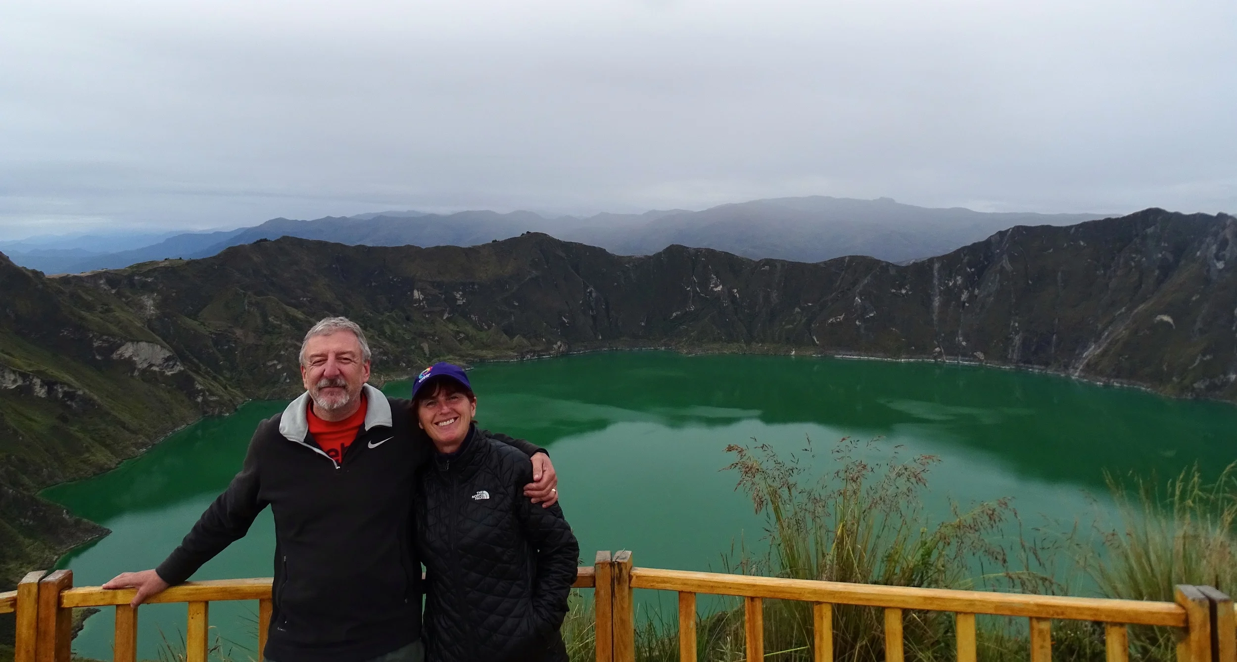 Quilatoa Crater Lake