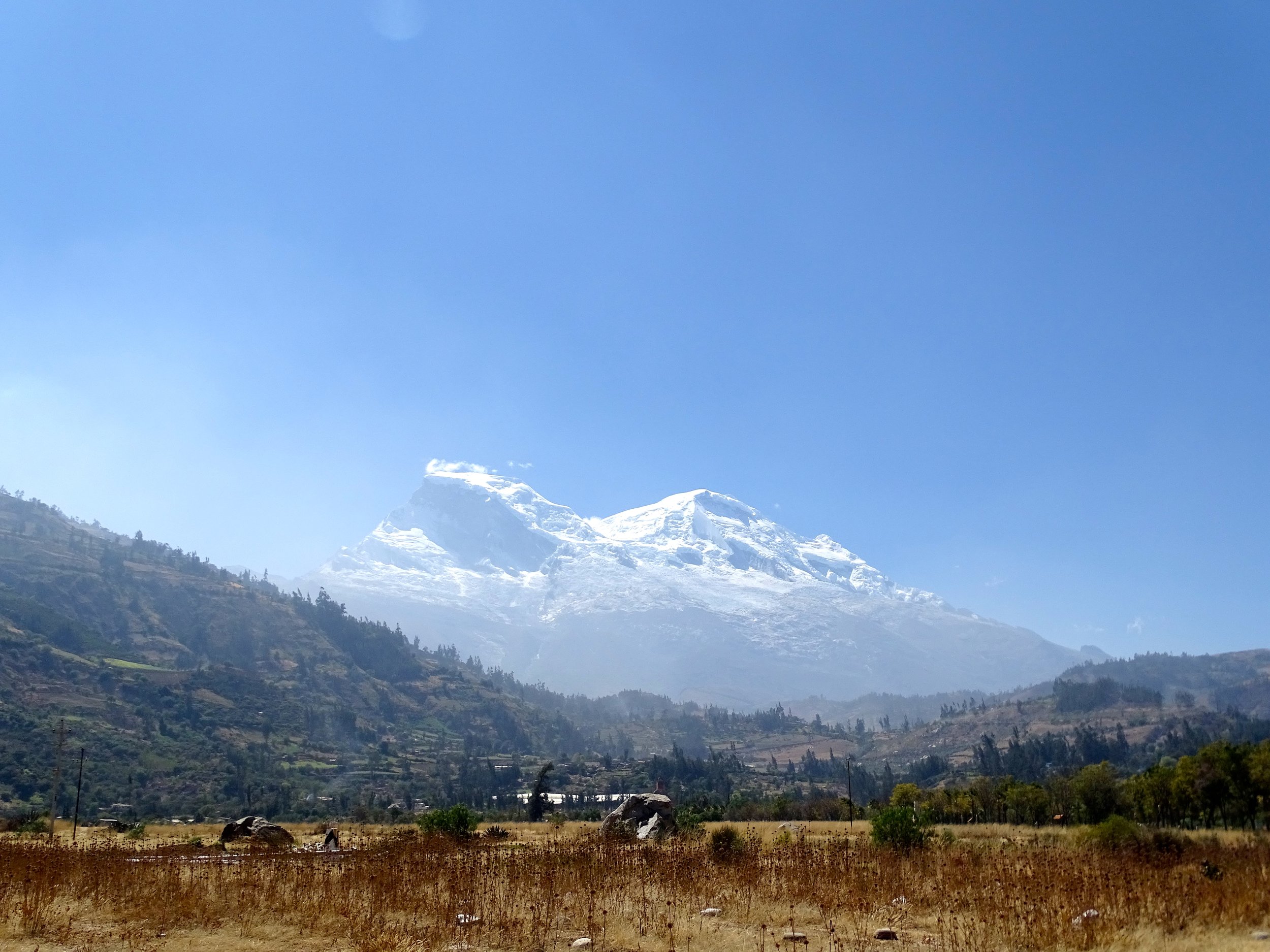 Nevado Huascarán, Peru’s highest peak.