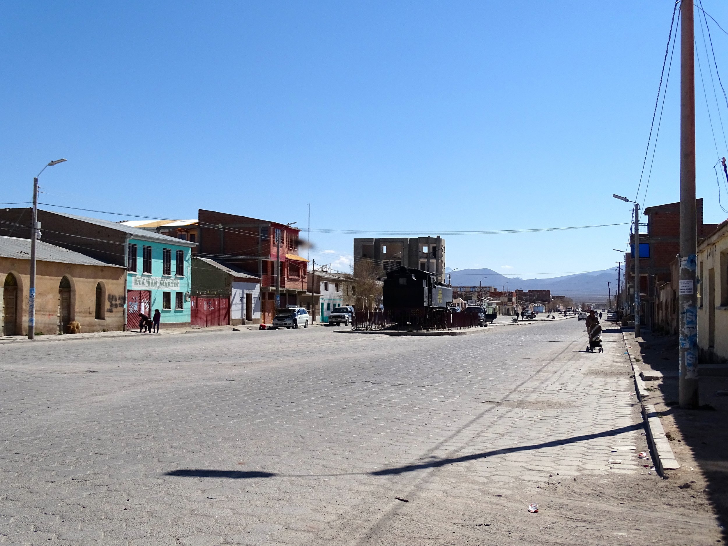 Welcome to the town of Uyuni.