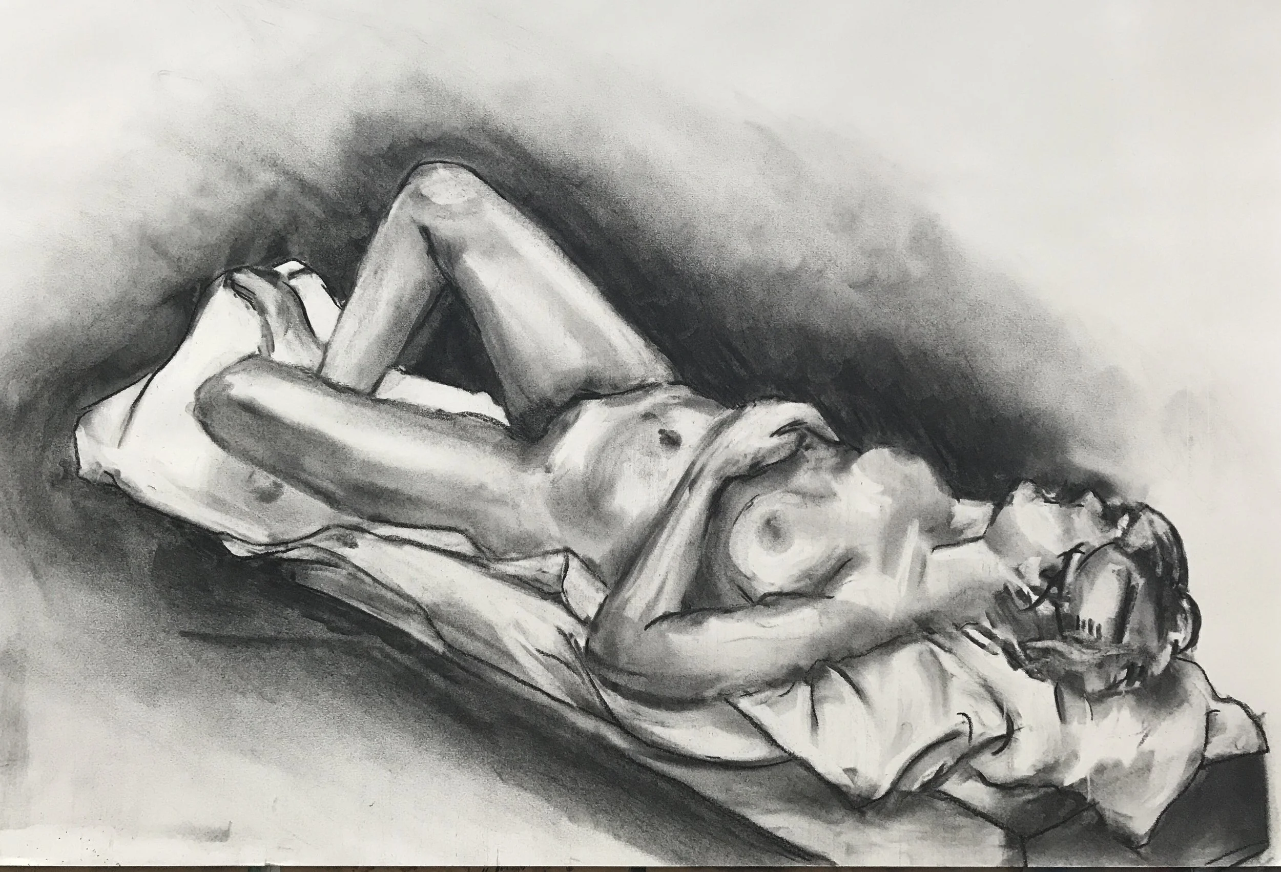 reclining nude